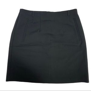 H&M Black A-line Mini Skirt with Front Pockets 6